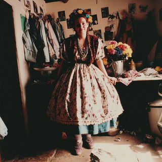Candidark style, Midjourney V7: traditional folk art