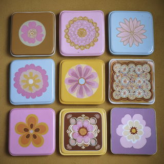 The Marigold Boulevard Studio style, Midjourney V7: creative pattern composition