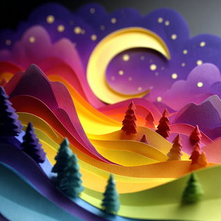 Moonwheel Pageantry style, Midjourney V7: abstract 3D render