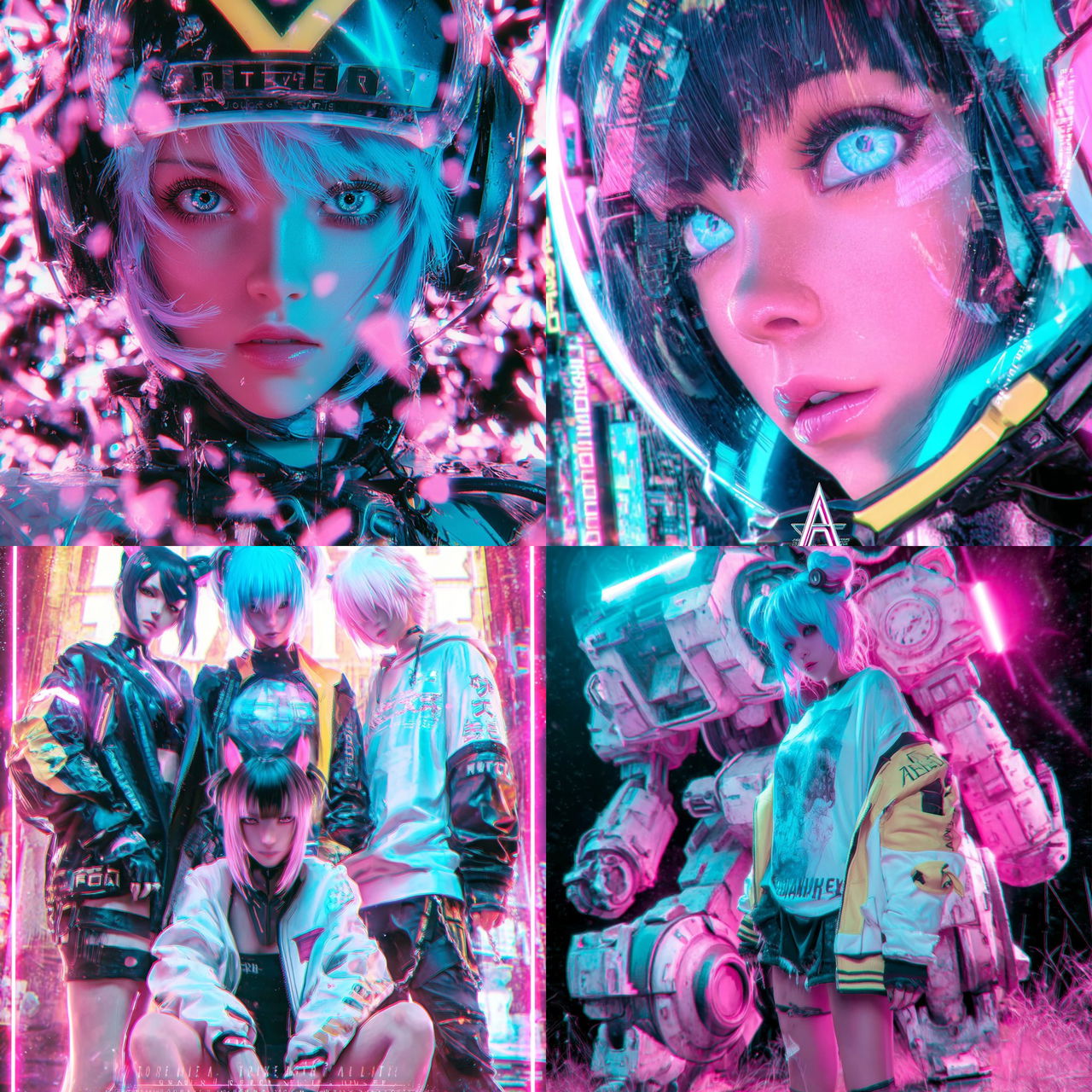 Chromasilk Riderwear style, Midjourney V7, render 1 of 4