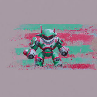 Tealblock Copyhouse style, Midjourney V7: concept art character design of retropunk steam knight