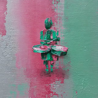 Tealblock Copyhouse style, Midjourney V7: traditional folk art