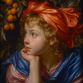 Orichalcum Stonepress style, Midjourney V7: classical 18th-century oil painting