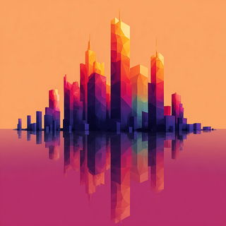 Canyoniconics style, Midjourney V7: megacity with futuristic bioarchitecture