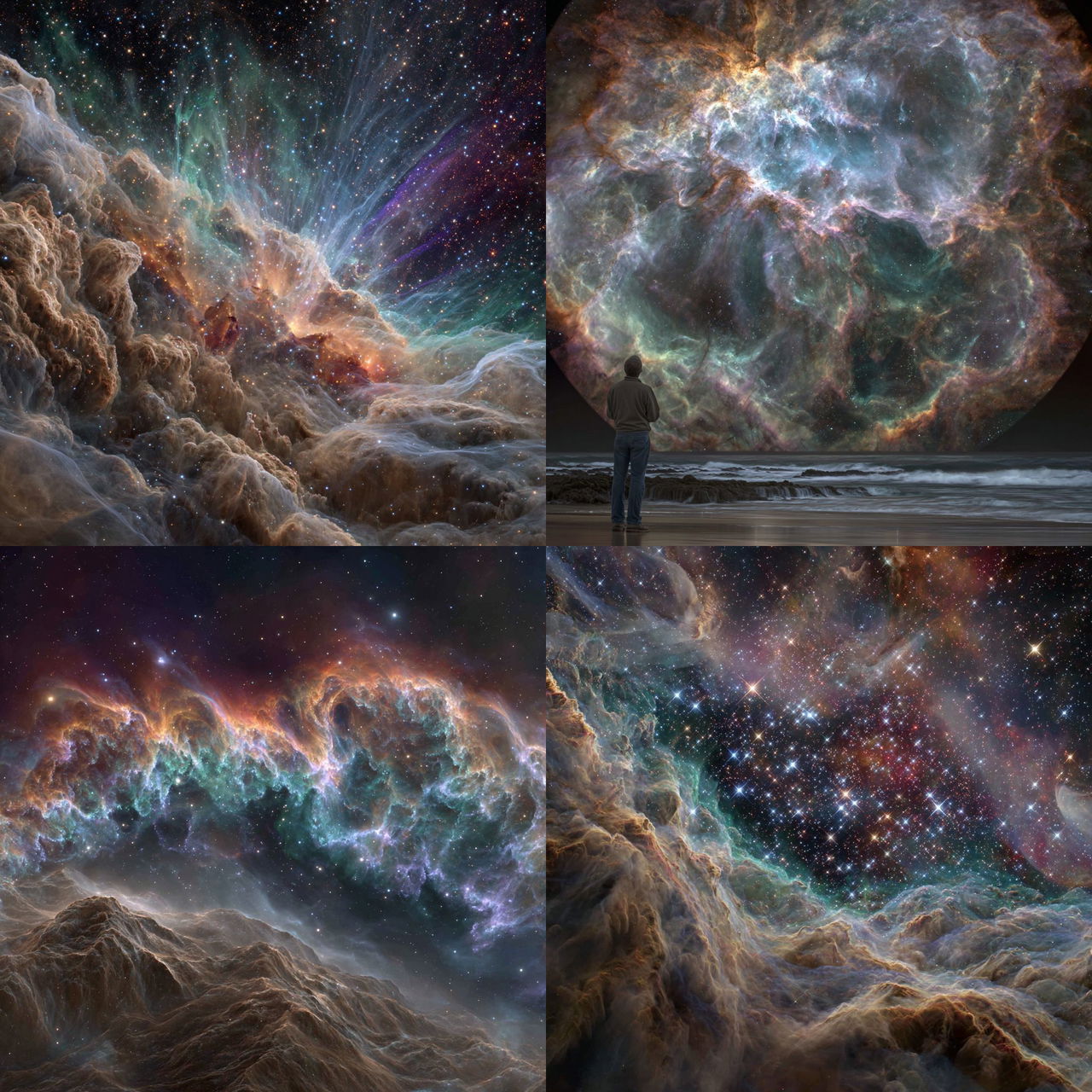 Nebulaflow style, Midjourney V7, render 1 of 4