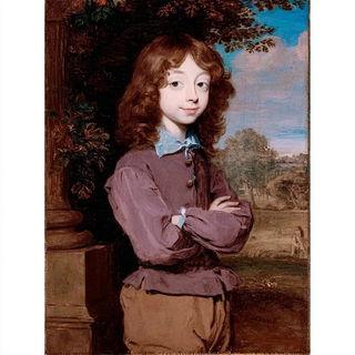 Cumulus Clock Theatre style, Midjourney V7: classical 18th-century oil painting
