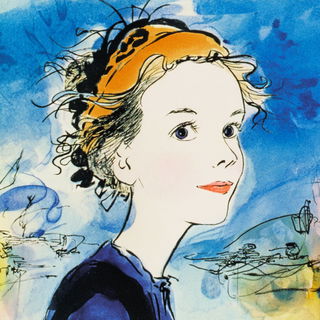 Cloudscript Parade style, Midjourney V7: photographic portrait of female protagonist