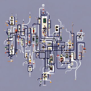 Spirewash style, Midjourney V7: technical infrastructure blueprint schematics