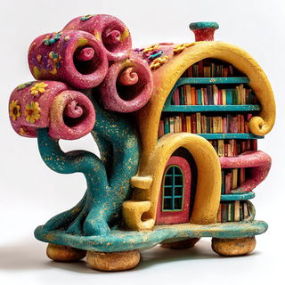 Claycandy Orbit style, Midjourney V7: Midlibrary