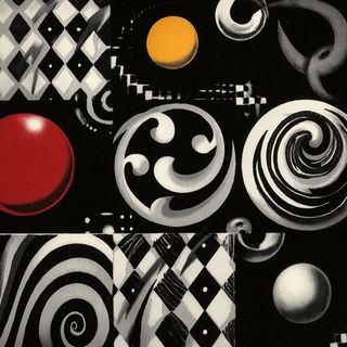 Cinemorpholith style, Midjourney V7: creative pattern composition