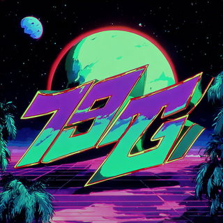 Neon Torrent style, Midjourney V7: typographic composition with large letters