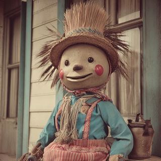 Tidelot Parafair style, Midjourney V7: traditional folk art
