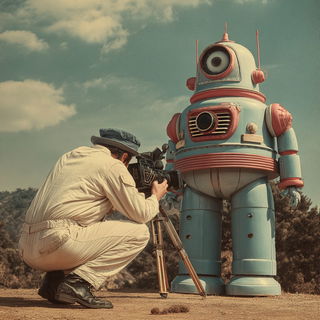 Tidelot Parafair style, Midjourney V7: cinematic shot from sci-fi movie