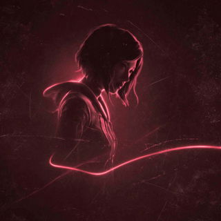 Portalstage style, Midjourney V7: photographic portrait of female protagonist