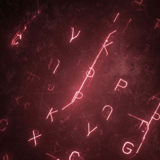 Portalstage style, Midjourney V7: typographic composition with large letters