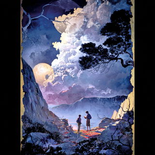 Cumulus Baroque Valleys style, Midjourney V7: Midlibrary