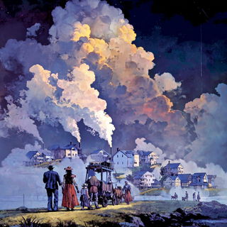 Cumulus Baroque Valleys style, Midjourney V7: traditional folk art