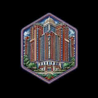 Quarry of Folded Horizons style, Midjourney V7: bold minimalist logo design for Istanbul city municipal services