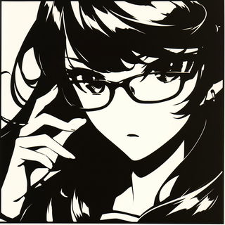 Quarry of Folded Horizons style, Midjourney V7: black-and-white manga comic strip