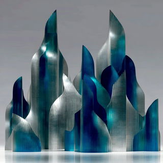 Aqualattice style, Midjourney V7: megacity with futuristic bioarchitecture