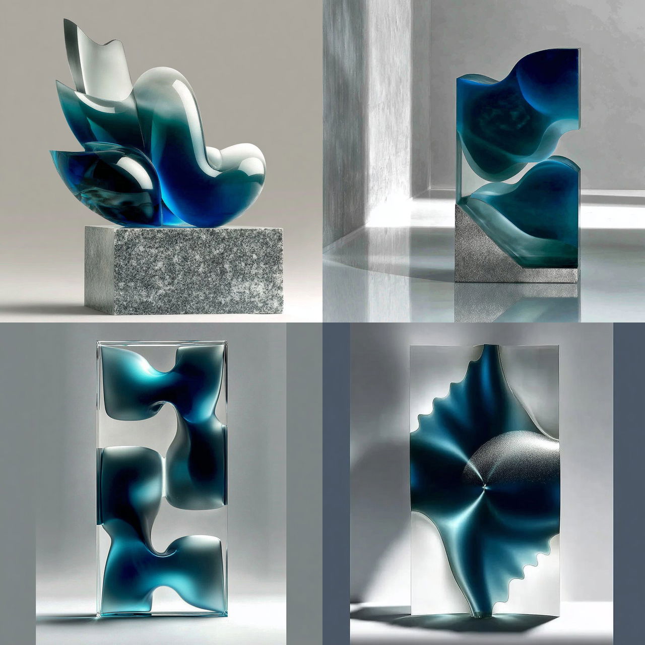 Aqualattice style, Midjourney V7, render 1 of 4