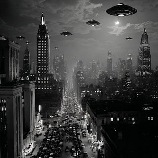 Cinemordye style, Midjourney V7: megacity with futuristic bioarchitecture