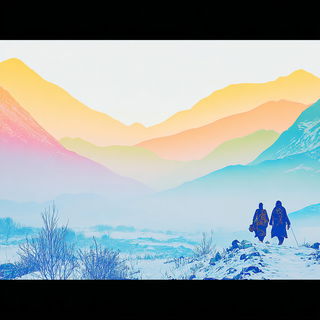 Chintzophantasm style, Midjourney V7: cinematic shot from sci-fi movie