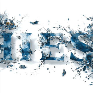 Mistfold style, Midjourney V7: typographic composition with large letters