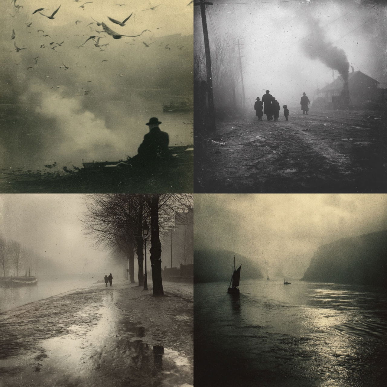 Adolf Fassbender style, Midjourney V7, render 1 of 4