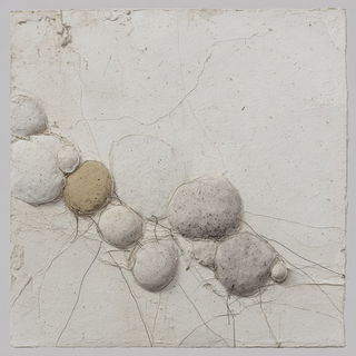 Charcograin style, Midjourney V7: abstract 3D render