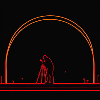 Cryoneon style, Midjourney V7: cinematic shot from sci-fi movie