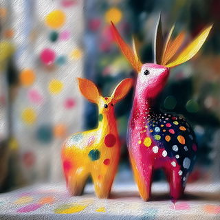 Rimeglow style, Midjourney V7: traditional folk art