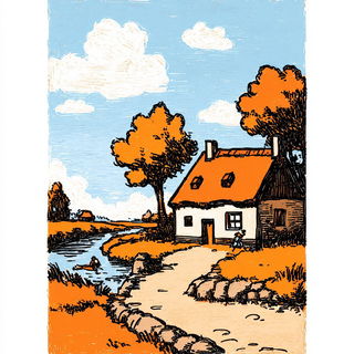 Cinderstitch style, Midjourney V7: classical 18th-century oil painting