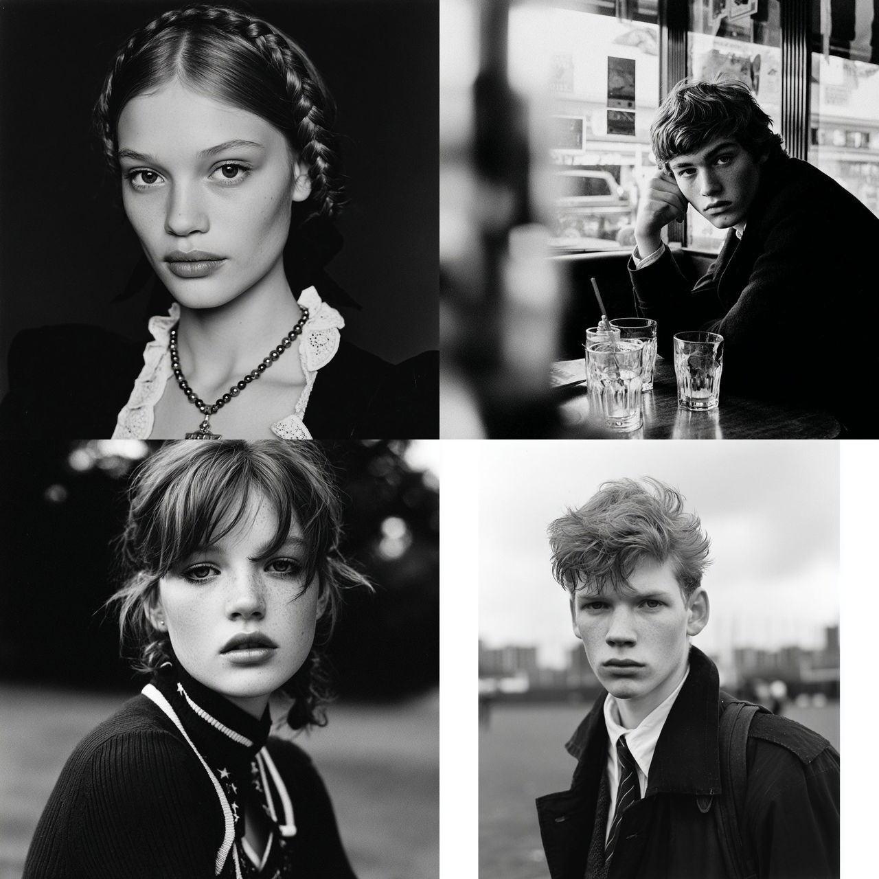 Alasdair McLellan style, Midjourney V7, render 1 of 4
