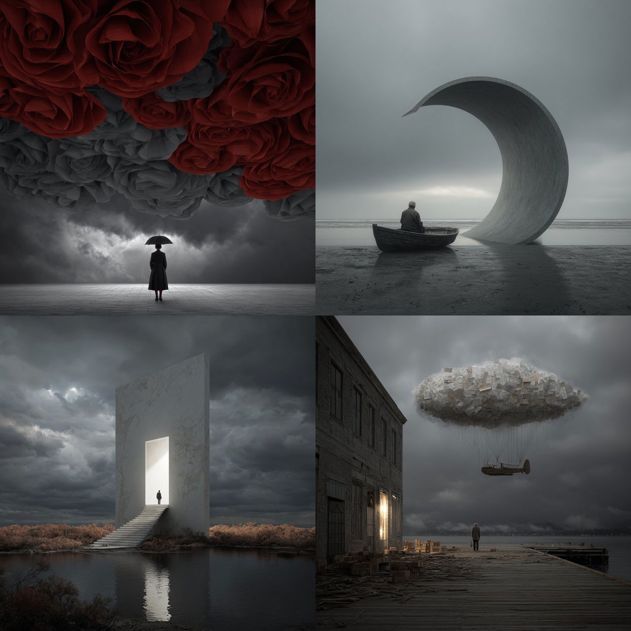 Alastair Magnaldo style, Midjourney V7, render 1 of 4