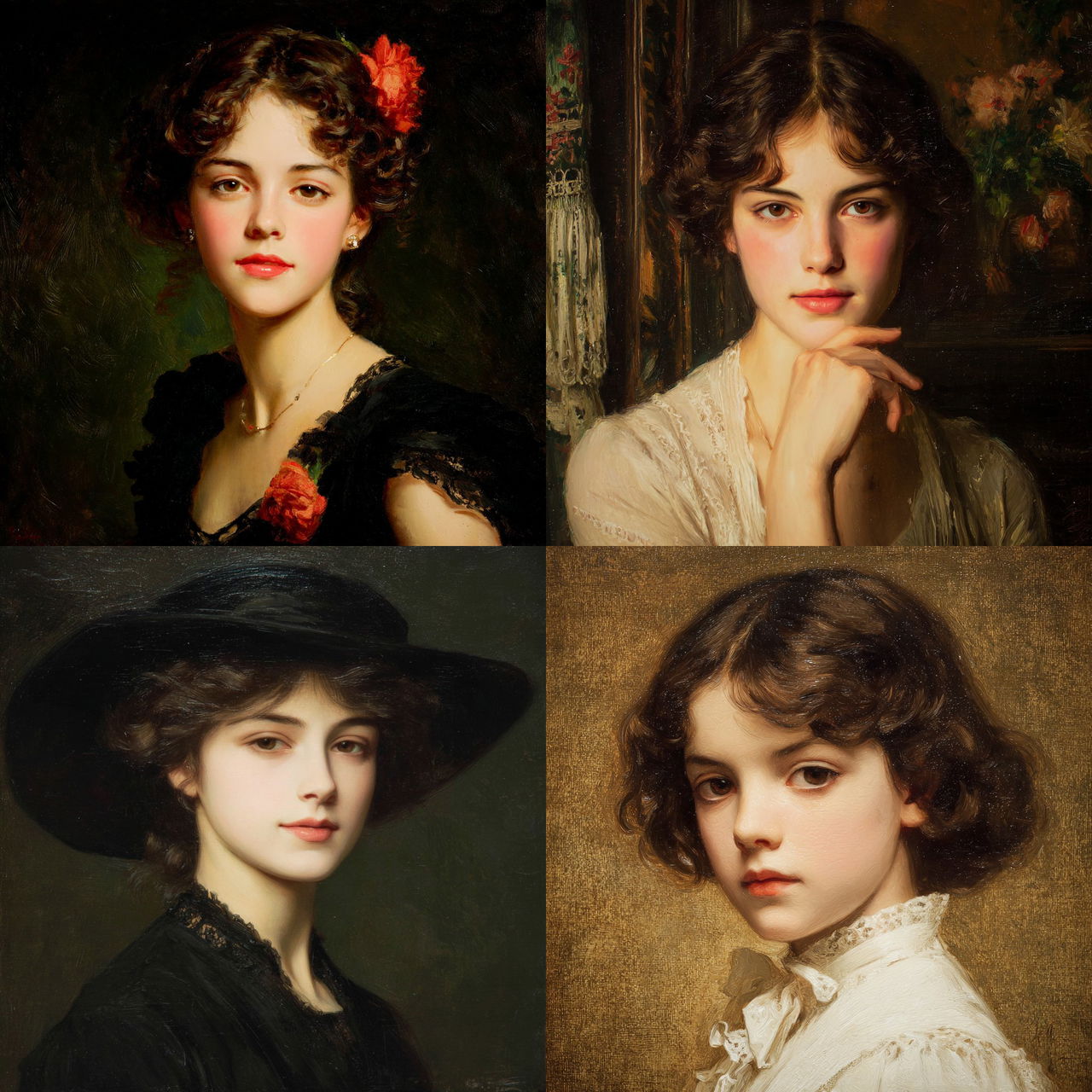 Albert Lynch style, Midjourney V7, render 1 of 4
