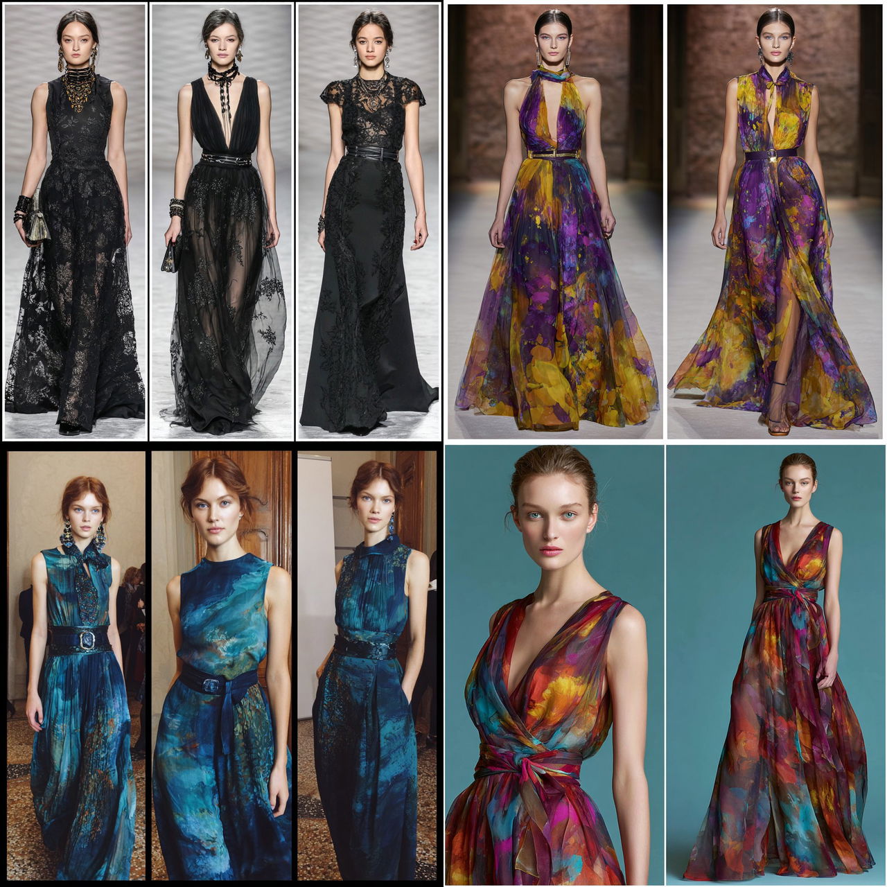 Alberta Ferretti style, Midjourney V7, render 1 of 4