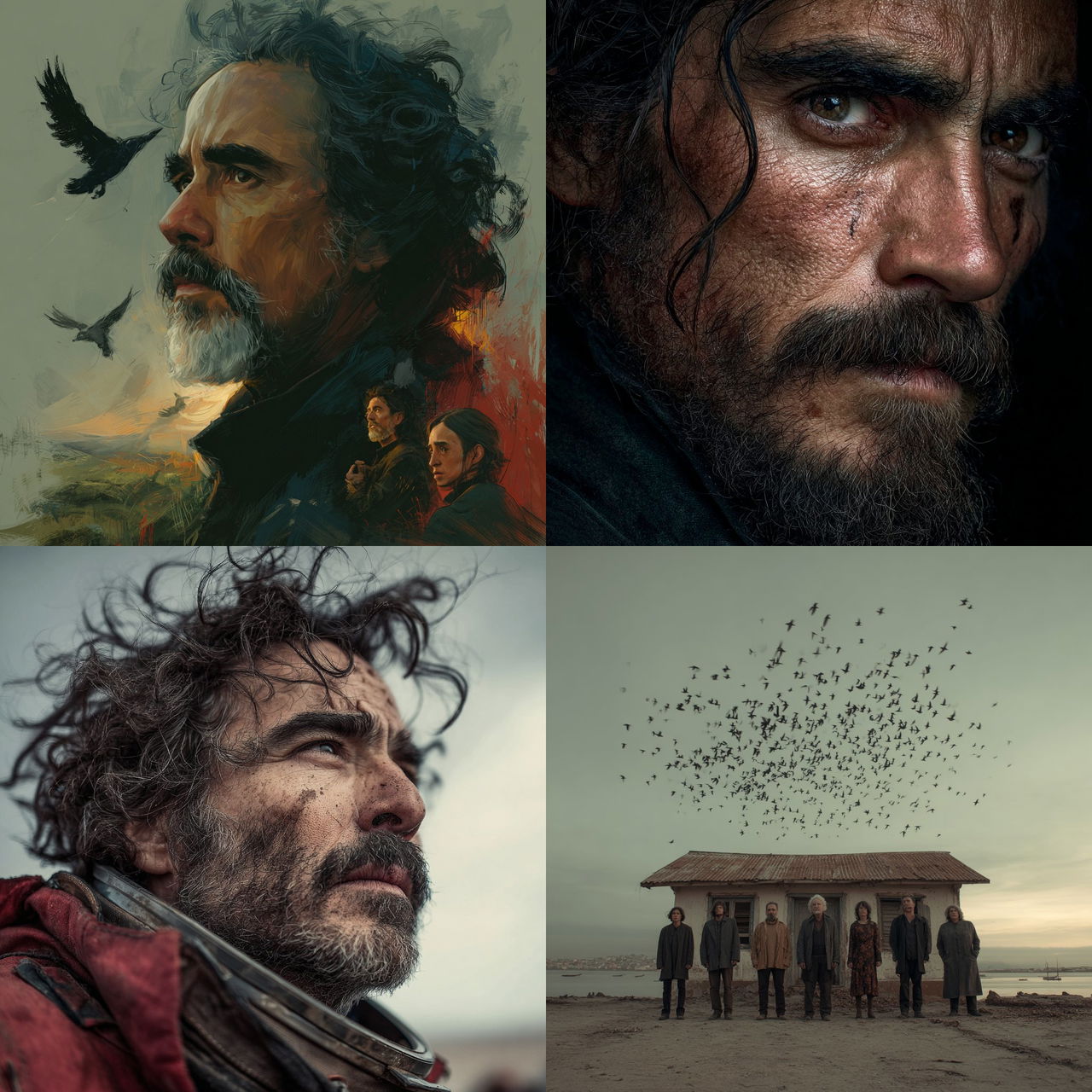 Alejandro Gonzalez Inarritu style, Midjourney V7, render 1 of 4