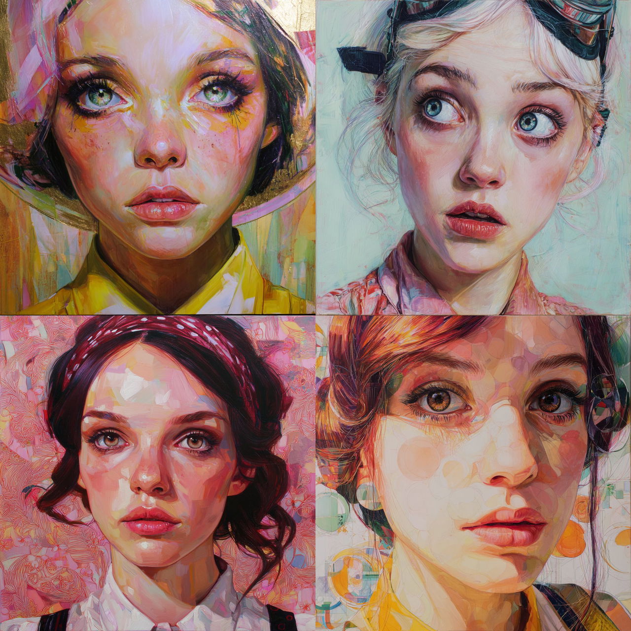 Alex Garant style, Midjourney V7, render 1 of 4