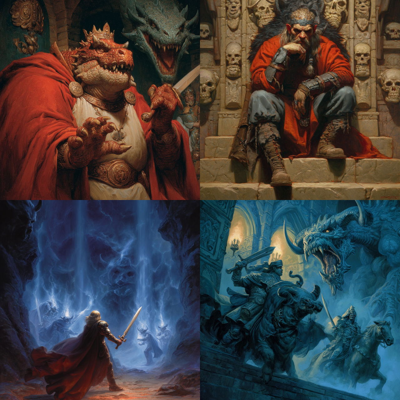 Alex Horley style, Midjourney V7, render 1 of 4