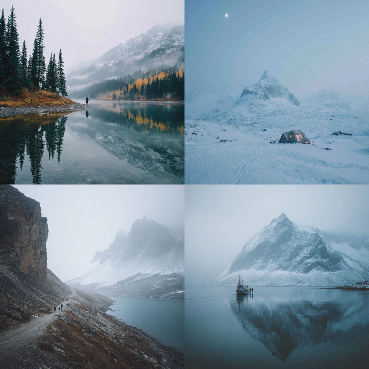 Alex Strohl style, Midjourney V7, render 1 of 4