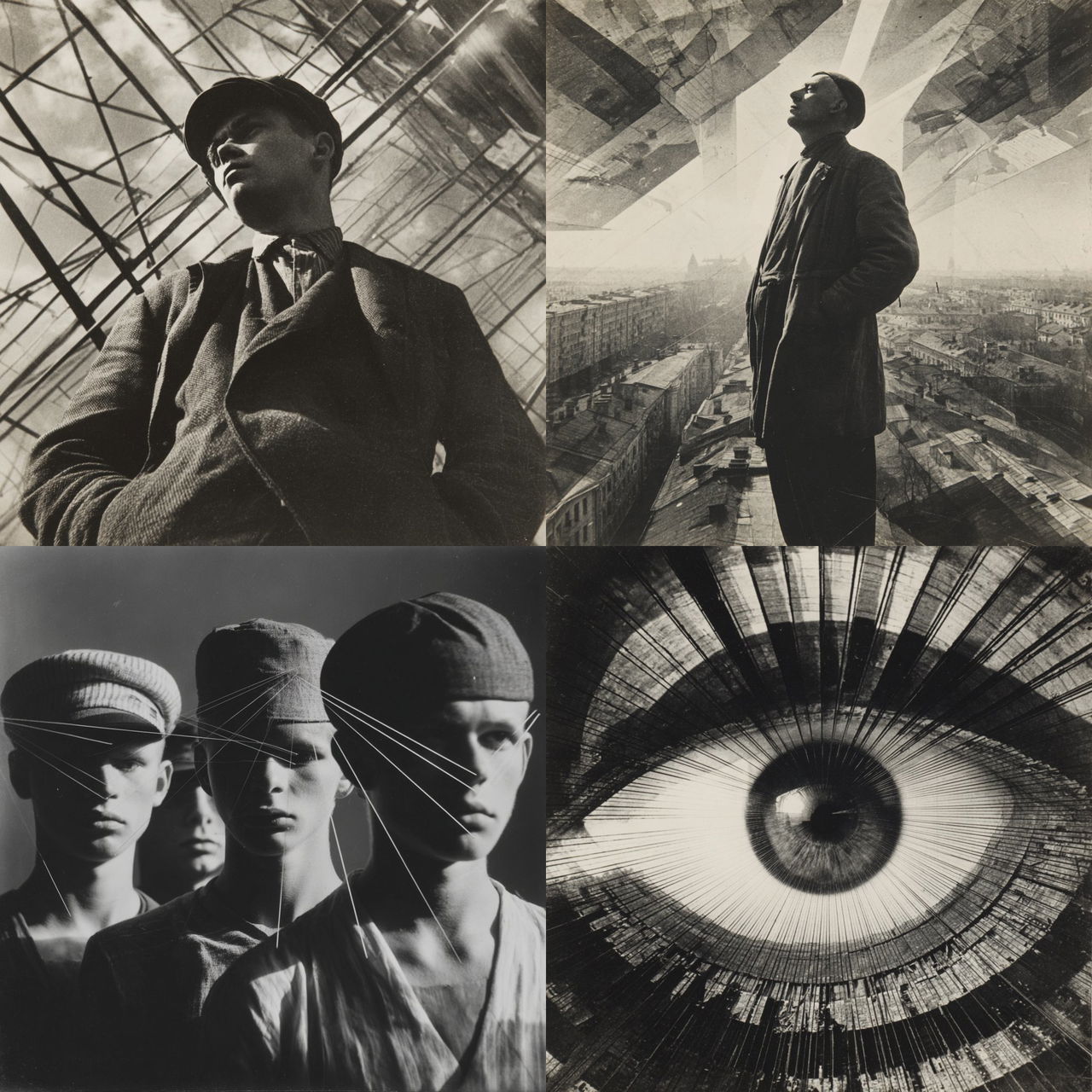 Alexander Rodchenko style, Midjourney V7, render 1 of 4