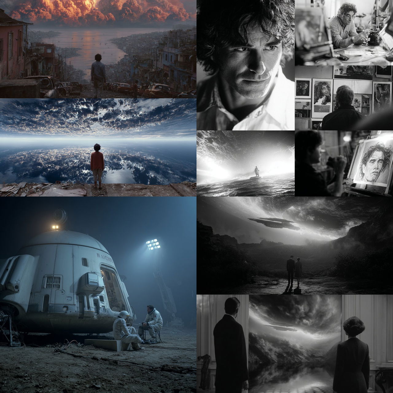 Alfonso Cuaron style, Midjourney V7, render 1 of 4