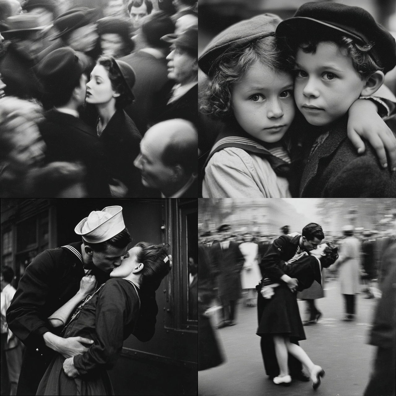 Alfred Eisenstaedt style, Midjourney V7, render 1 of 4