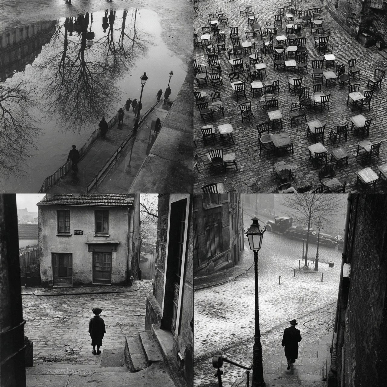 Andre Kertesz style, Midjourney V7, render 1 of 4