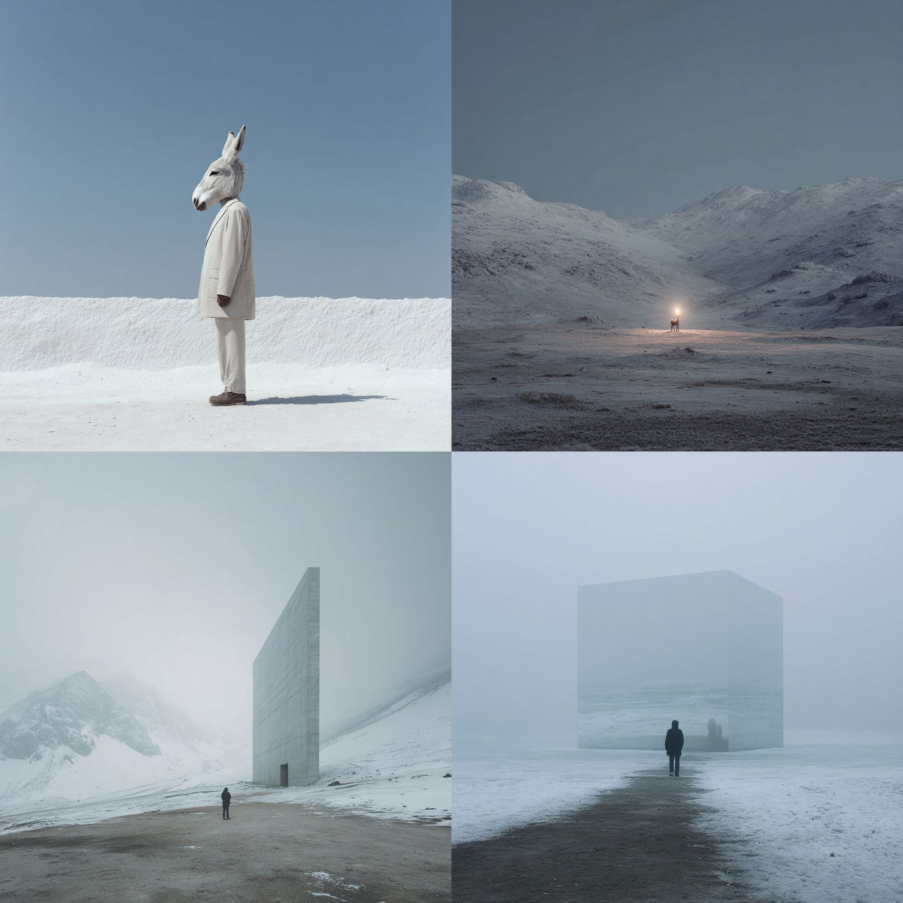 Andrea Galvani style, Midjourney V7, render 1 of 4