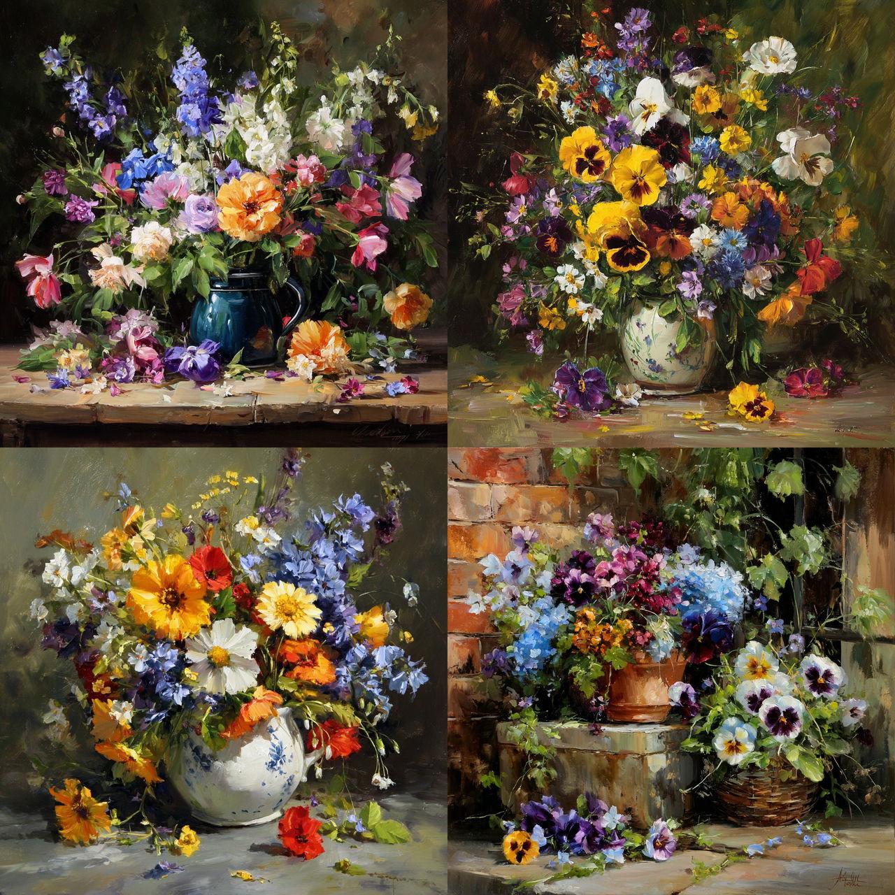 Anne Cotterill style, Midjourney V7, render 1 of 4