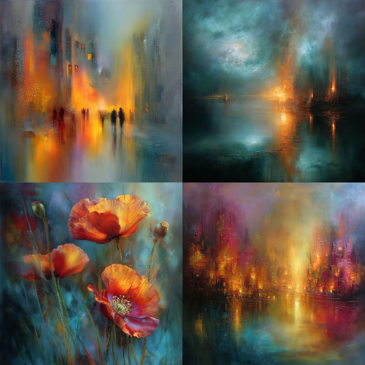 Annette Schmucker style, Midjourney V7, render 1 of 4