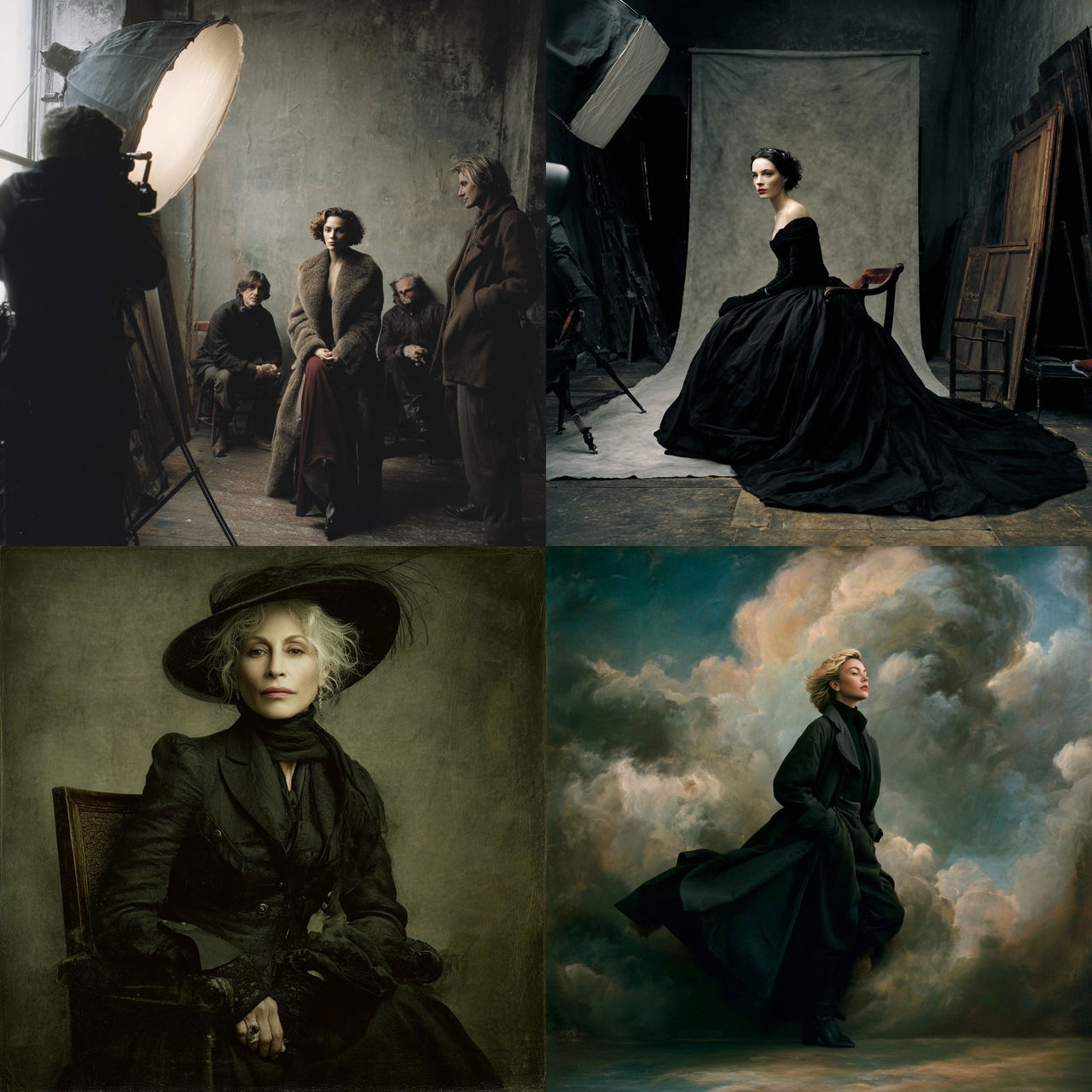 Annie Leibovitz style, Midjourney V7, render 1 of 4