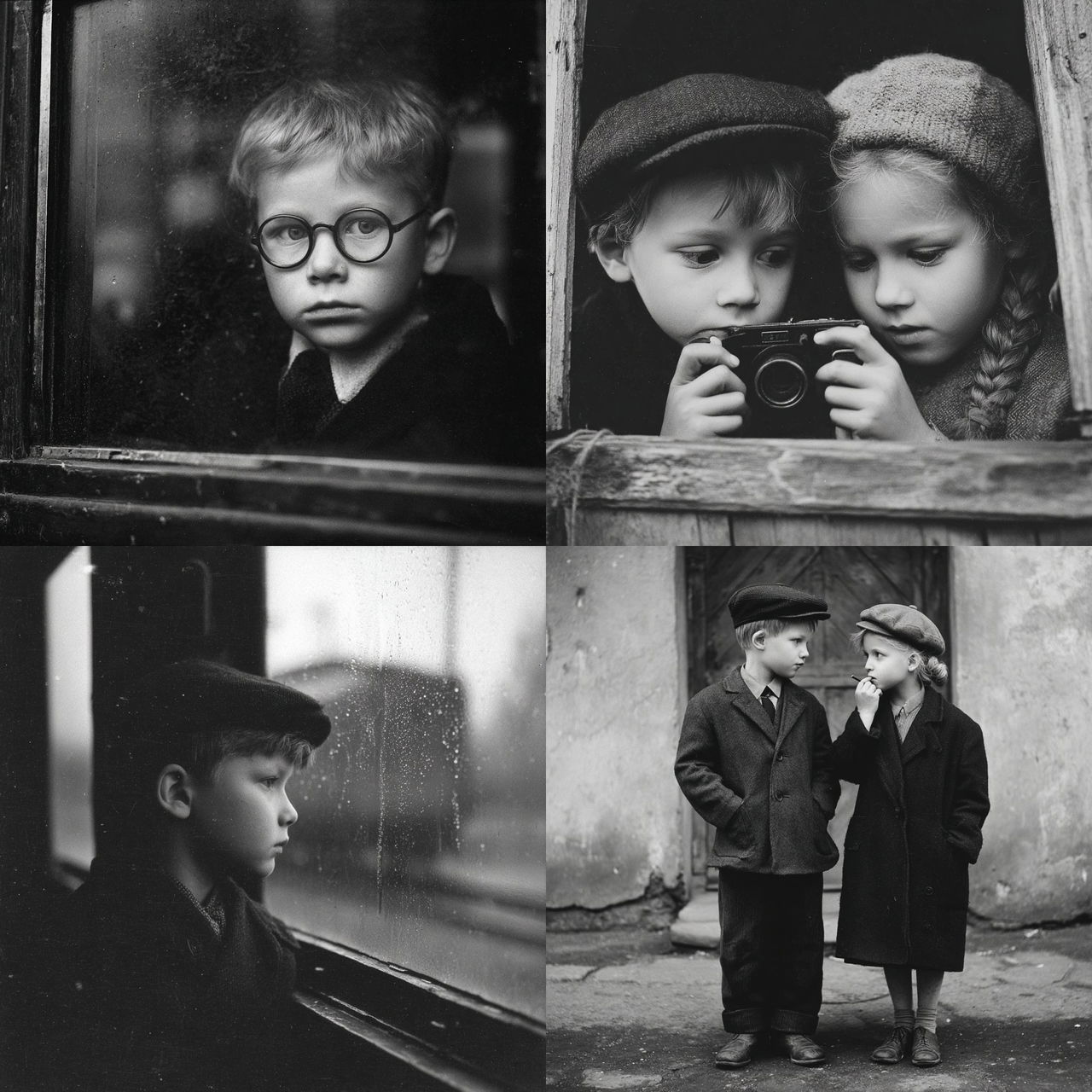 Antanas Sutkus style, Midjourney V7, render 1 of 4
